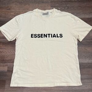 Essentials Cream T-Shirt